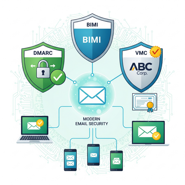 Understanding DMARC, BIMI, and VMC: The Essentials for Modern Email Security